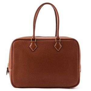 SOLD - HERMES COGNAC TOGO PLUME 32 -SOLD